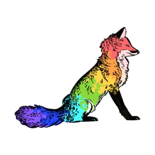 Gay Pride Fox T-Shirt