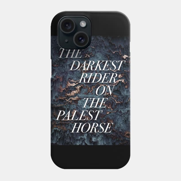 Darkest Rider // Palest Horse Phone Case by BarfNardler
