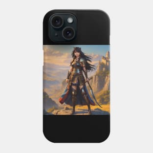 Ancient Turkish Woman Warrior (ABAKAY) Phone Case