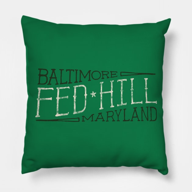 Federal Hill Pillow by EA Design