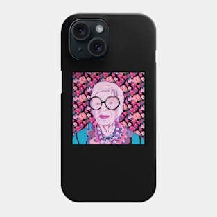 Iris Apfel Phone Case