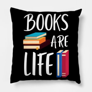 Books are Life Pillow