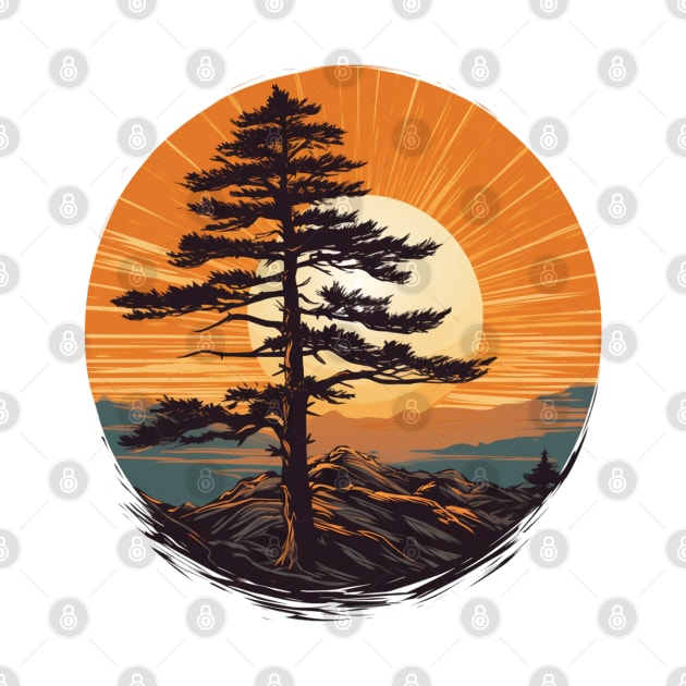 Tree Sunrise Design by Labidabop