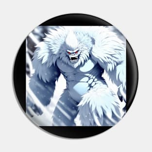 Giant yeti Pin