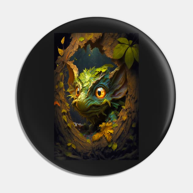 Goblin In Magical Old Tree Pin by MyMagicalPlace