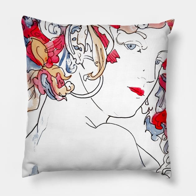 Nouveau Pillow by theprometeus