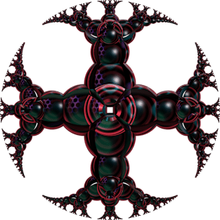 Symbolic Cross Magnet