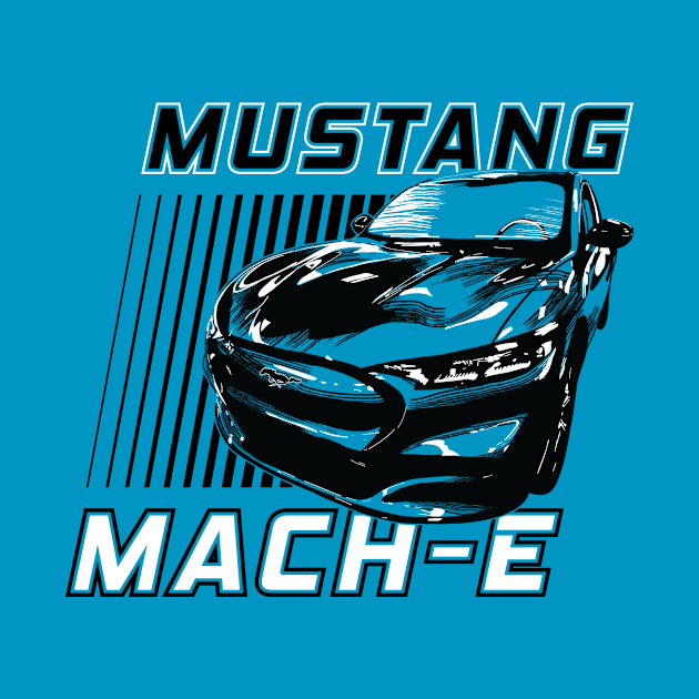 Ford Mustang All-Electric Mach-e by zealology
