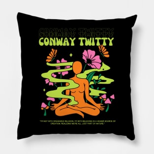 Conway Twitty // Yoga Pillow