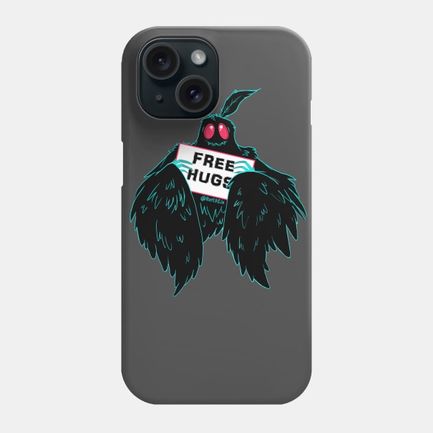 Free Hugs Mothman Phone Case by Bat13SJx