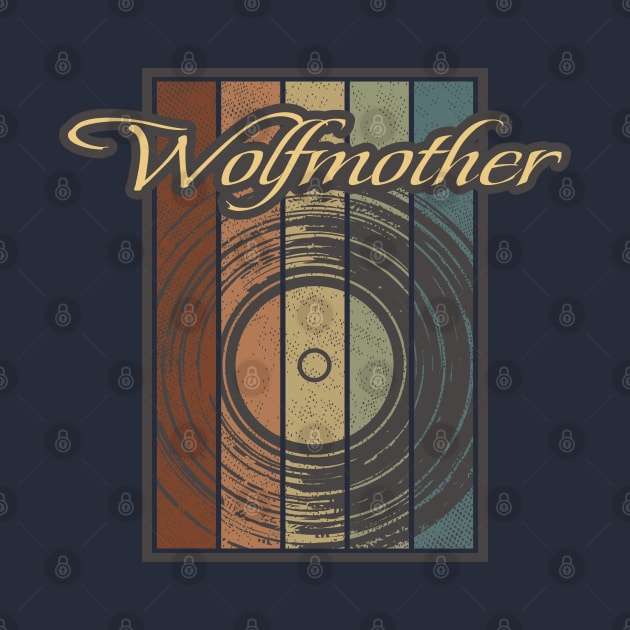 Wolfmother Vynil Silhouette by North Tight Rope