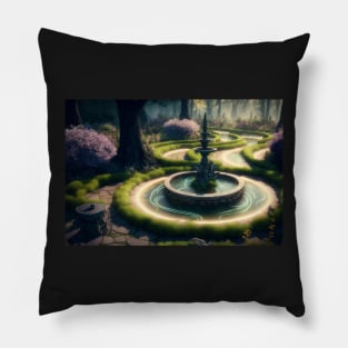 Magical Garden of Peace Pillow