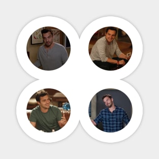 Nick Miller Sticker Pack Magnet