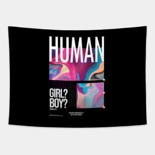 Genderqueer Human | Pride Tapestry