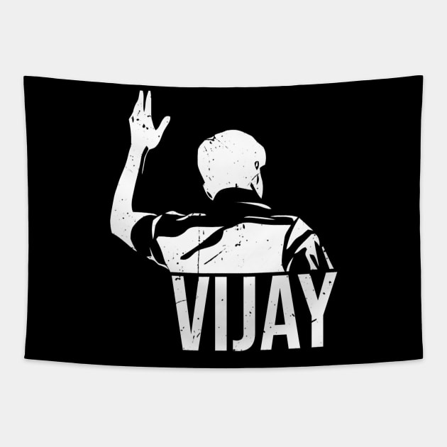 Actor Vijay Tapestry by Printnation