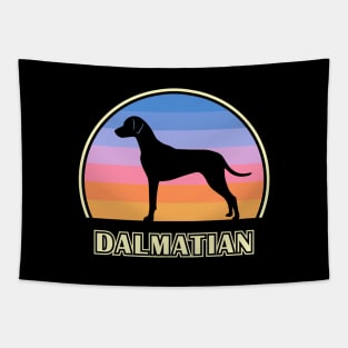 Dalmatian Vintage Sunset Dog Tapestry