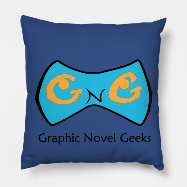 Graphic Novel Geeks Pillow by Goblyn's Comics