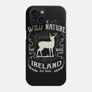The wild Nature Ireland real Hunter Phone Case