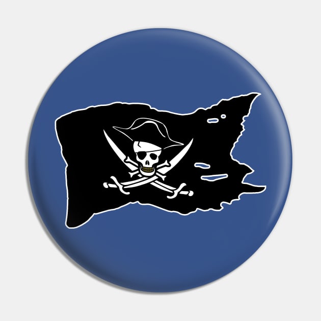 Jolly Roger Pin by Mamon