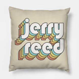 Retro Jerry Reed Pillow