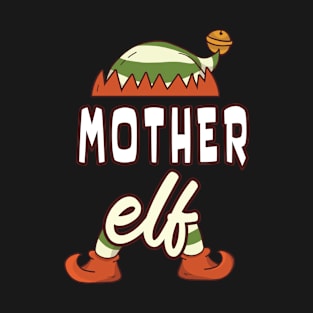 mother elf family matching christmas T-Shirt