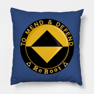 Full size ReBoot guardian icon Pillow