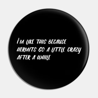 hermit quote Pin