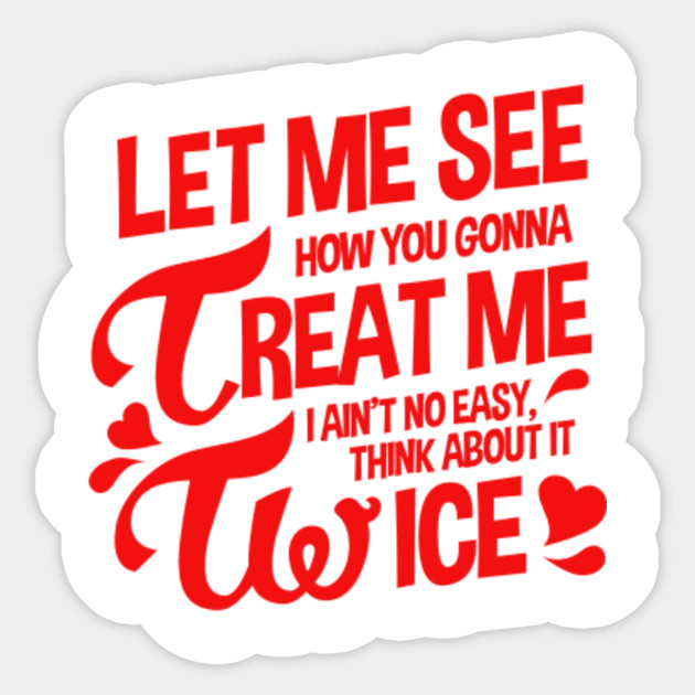 Twice Like Ooh Ahh Twice Sticker Teepublic Uk