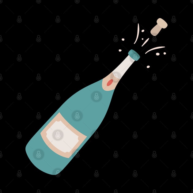 Champagne bottle by MyBeautifulFiles