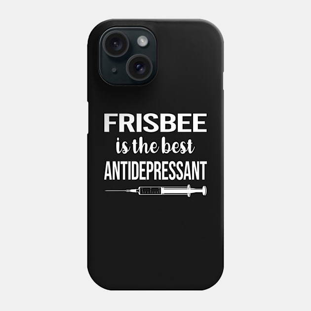 Antidepressant Frisbee Phone Case by symptomovertake