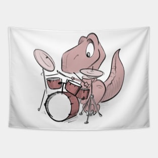 Dino drummer Tapestry