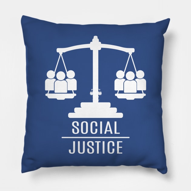 Social Justice Pillow by WorldDays