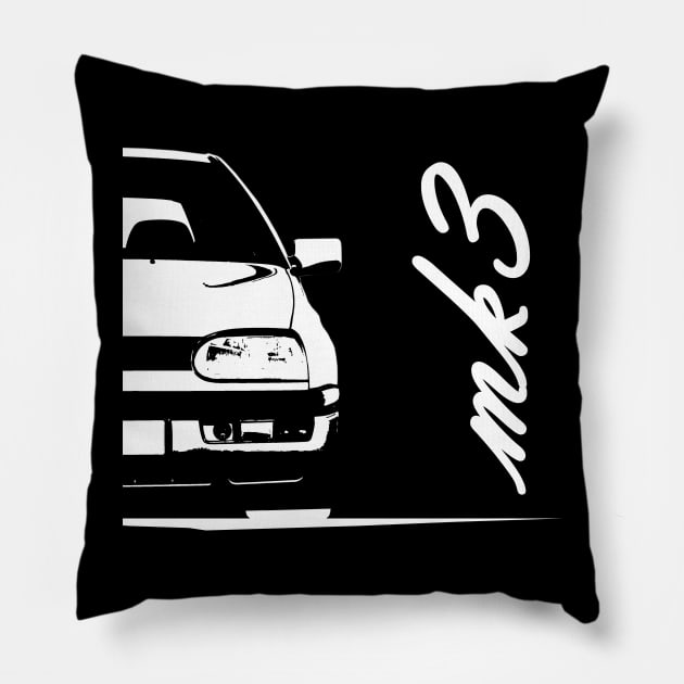 Low rider classic car Pillow by WOS