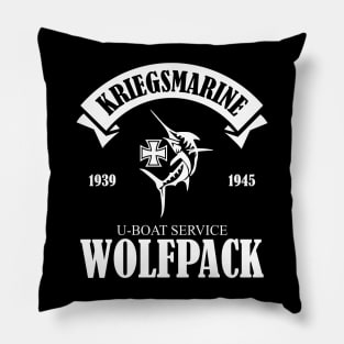 Kriegsmarine U-boat Service Wolfpack Pillow