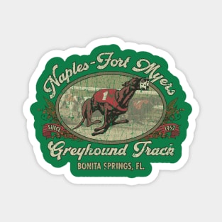 Naples-Fort Myers Greyhound Track 1957 Magnet