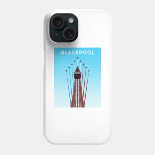 Blackpool Tower and Red Arrows, UK Phone Case