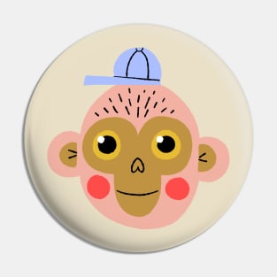 Cool Monkey Pin