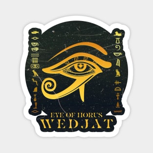 Golden Eye of Horus Magnet