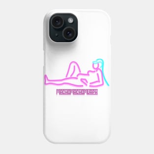 Neon Lady Phone Case