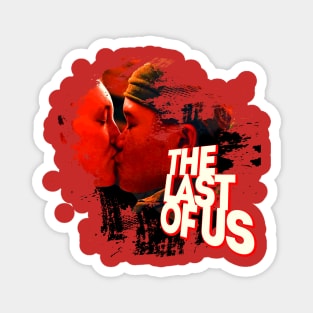 the last of us 2 tv series " TLOU " tshirt sticker etc. design by ironpalette Magnet