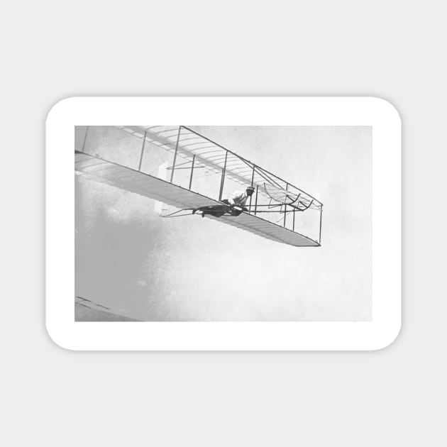 Wright brothers' glider (V320/0100) Magnet by SciencePhoto