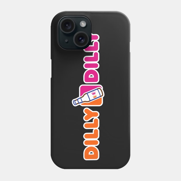 Dilly Dilly Dunkin wide Phone Case by pjsignman