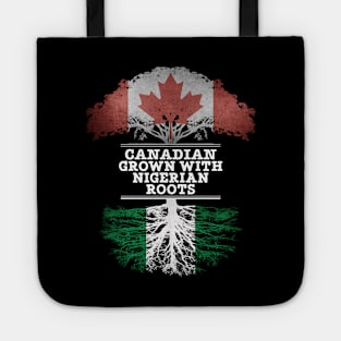 Canadian Grown With Nigerian Roots - Gift for Nigerian With Roots From Nigeria Tote