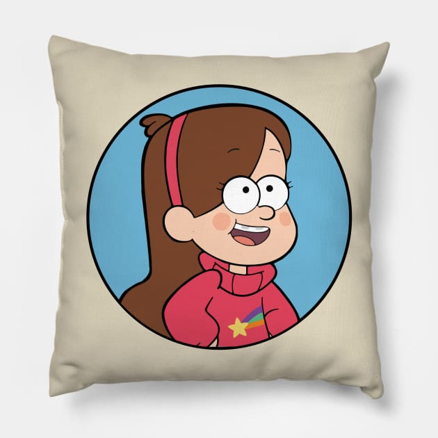 Mabel Pines Pillow by Yack