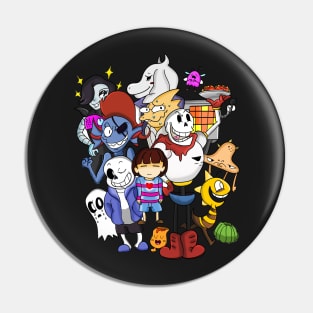 Undertale Family Pin