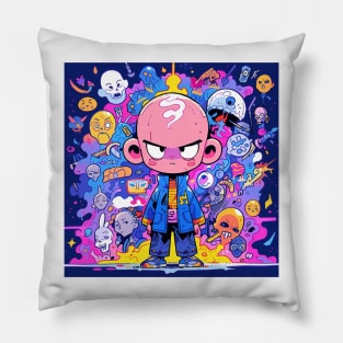 Mystical Doodle Meditator Pillow