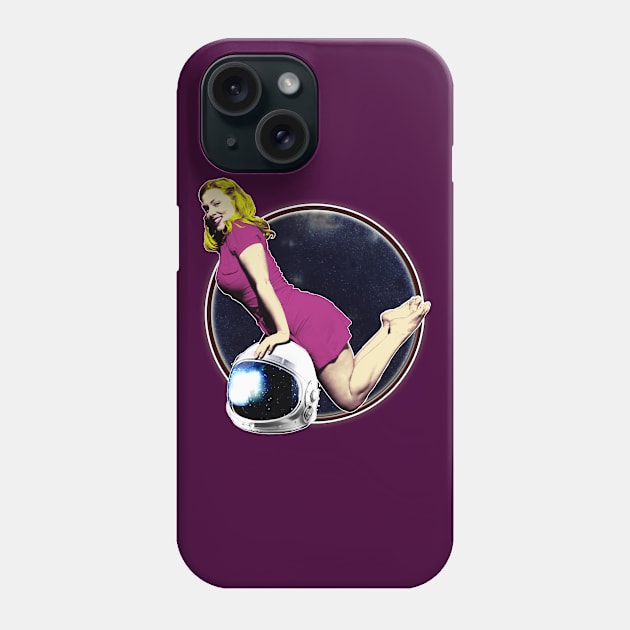 Pinup a Space Siren Phone Case by Flush Gorden