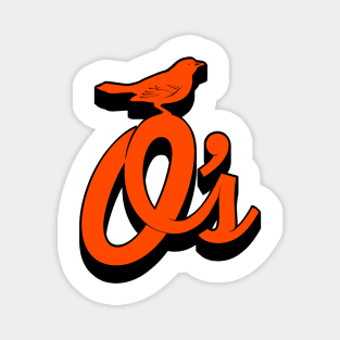 O’s with Oriole 3D Magnet