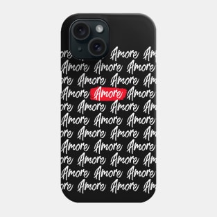 Handwritten Amore Phone Case