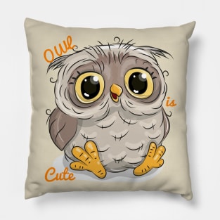 Owl is Cute Pillow